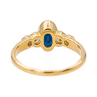 Bague Or jaune Saphir - Castafiore