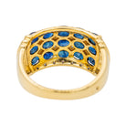 Bague Or jaune Saphir - Castafiore