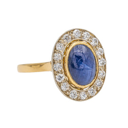 Bague Or jaune Saphir - Castafiore