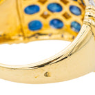 Bague Or jaune Saphir - Castafiore