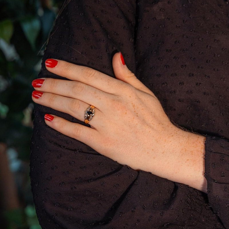 Bague Or jaune Saphir - Castafiore