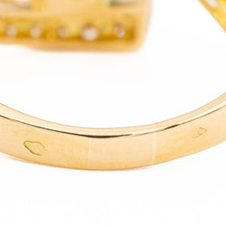 Bague Or jaune Saphir - Castafiore