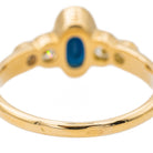 Bague Or jaune Saphir - Castafiore