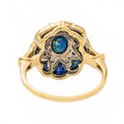 Bague Or jaune Saphir - Castafiore