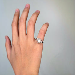 Bague - Or, Perle et Diamants - Castafiore