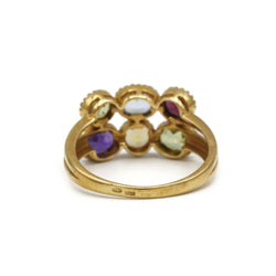 Bague - Or & Pierres de Couleur - Castafiore