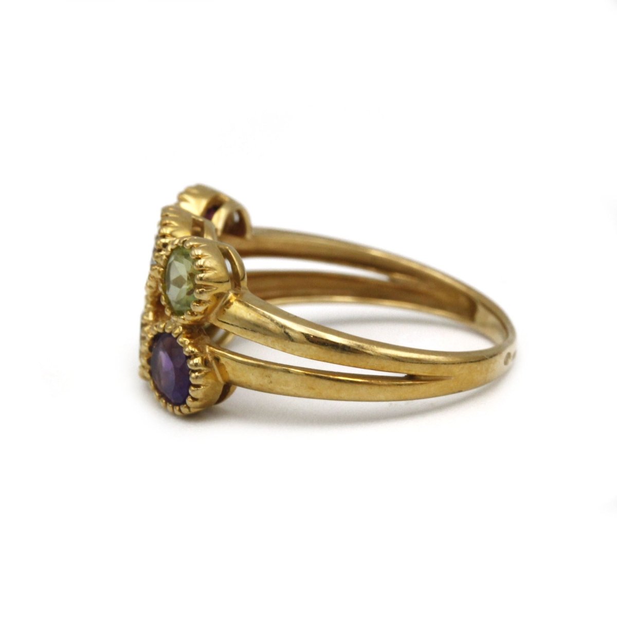 Bague - Or & Pierres de Couleur - Castafiore