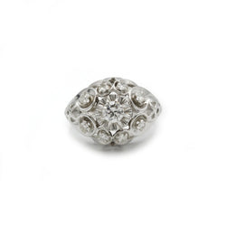 Bague - Or, Platine & Diamants - Castafiore