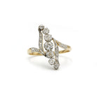 Bague - Or, Platine & Diamants - Castafiore