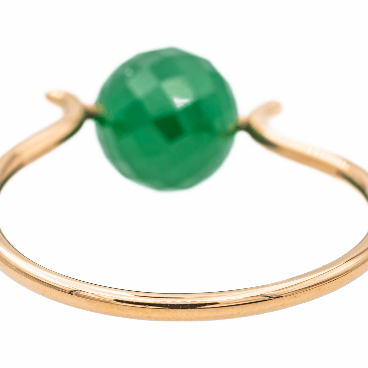 Bague Or rose Agate - Castafiore