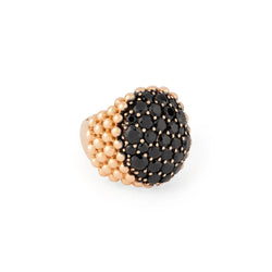 Bague or rose de la maison italienne Pascale Bruni - Castafiore