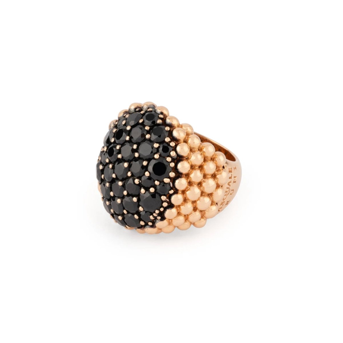 Bague or rose de la maison italienne Pascale Bruni - Castafiore