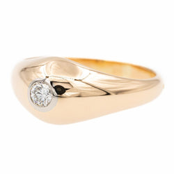 Bague Or rose Diamant - Castafiore