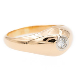 Bague Or rose Diamant - Castafiore