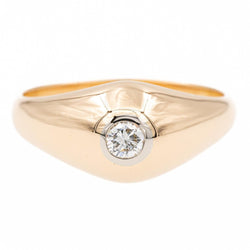 Bague Or rose Diamant - Castafiore