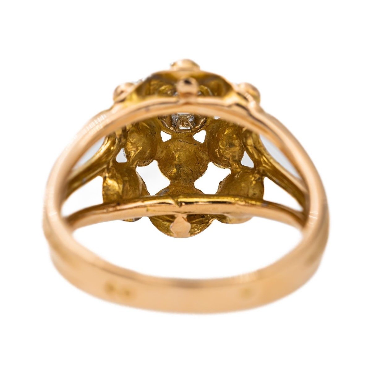 Bague Or rose Diamant - Castafiore