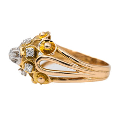 Bague Or rose Diamant - Castafiore