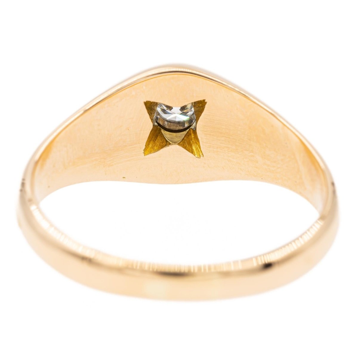 Bague Or rose Diamant - Castafiore