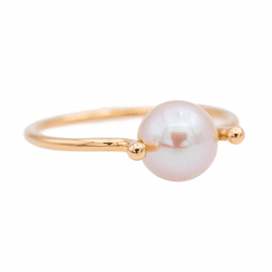 Bague Or rose Perle - Castafiore