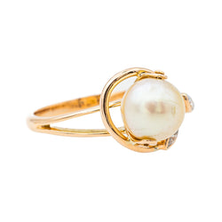 Bague Or rose Perle - Castafiore