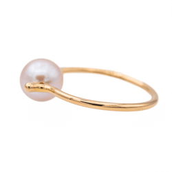 Bague Or rose Perle - Castafiore