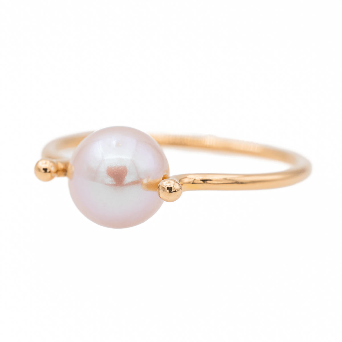 Bague Or rose Perle - Castafiore