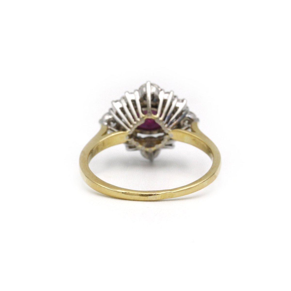 Bague - Or, Rubis & Diamants - Castafiore