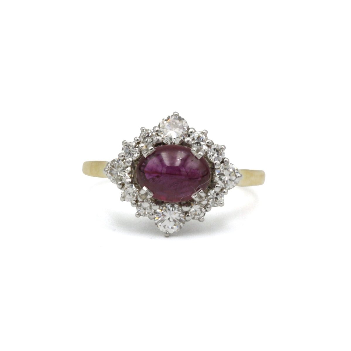 Bague - Or, Rubis & Diamants - Castafiore
