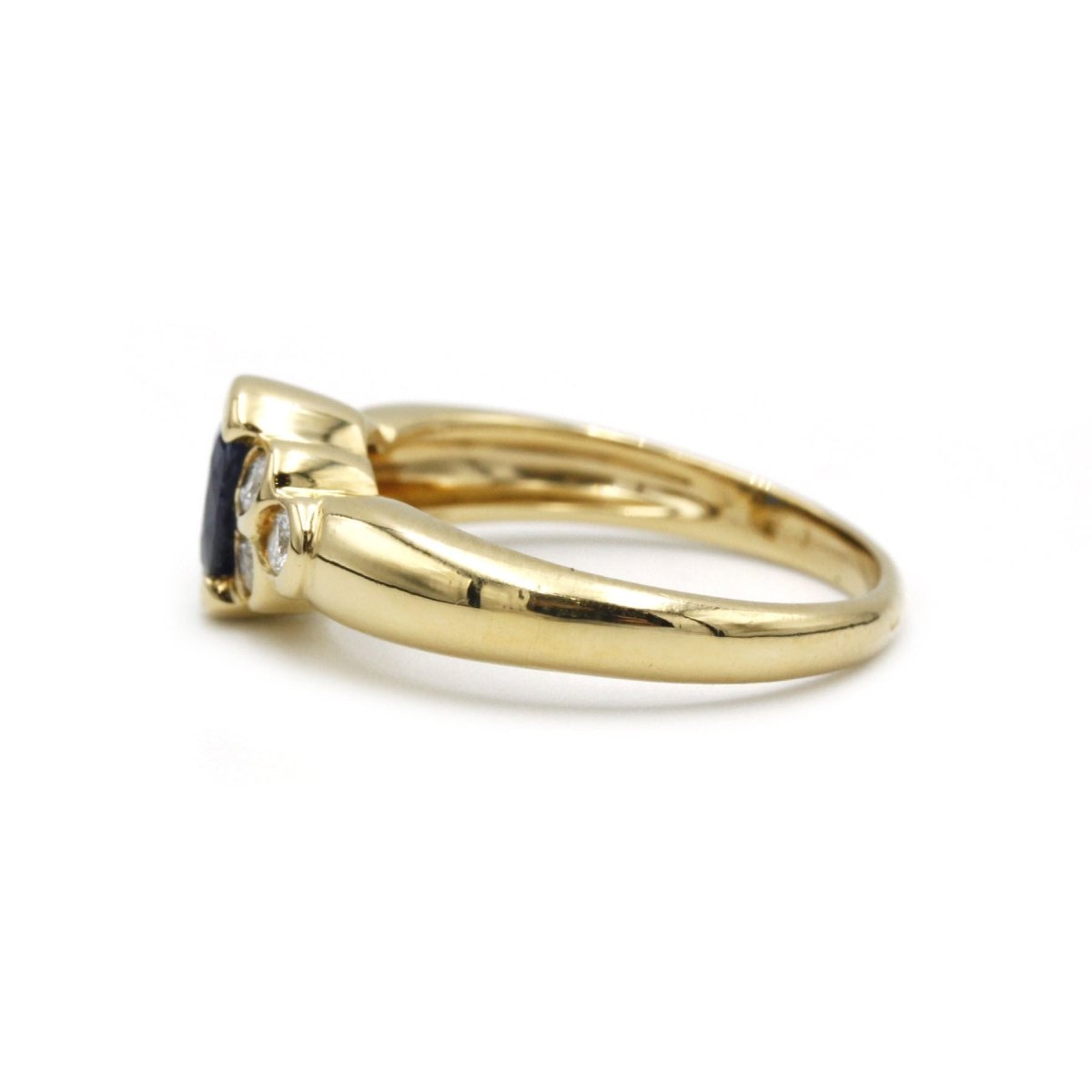 Bague - Or, saphir & diamants - Castafiore