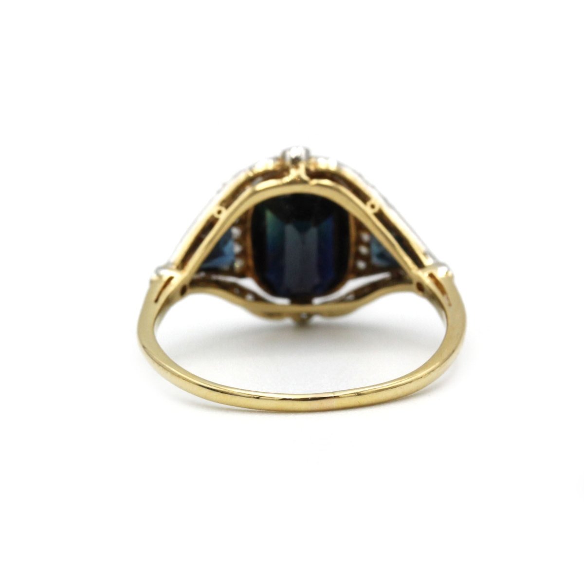 Bague - Or, saphirs et diamants - Castafiore