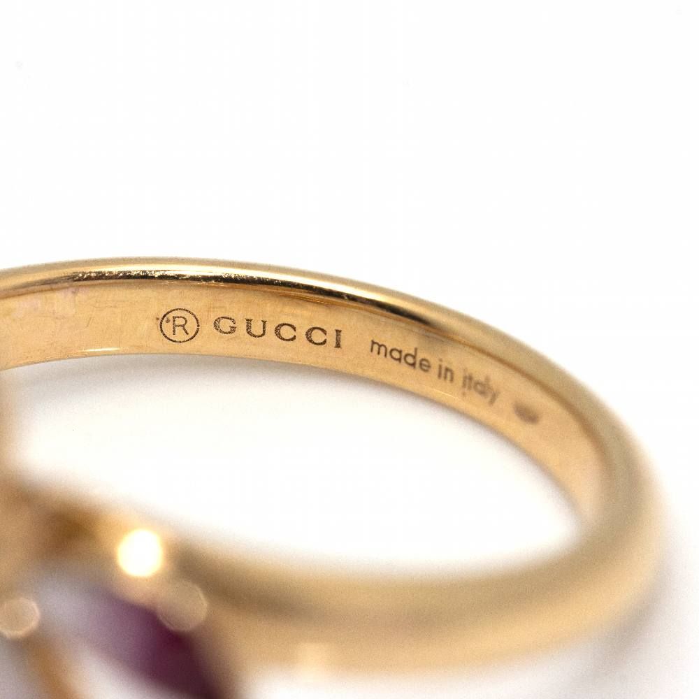 Bague papillon GUCCI en or et émail - Castafiore