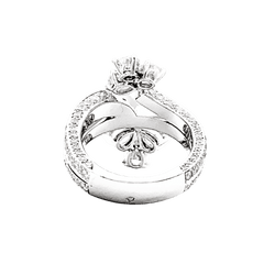 Ring Cartier, paltinium, diamonds.
