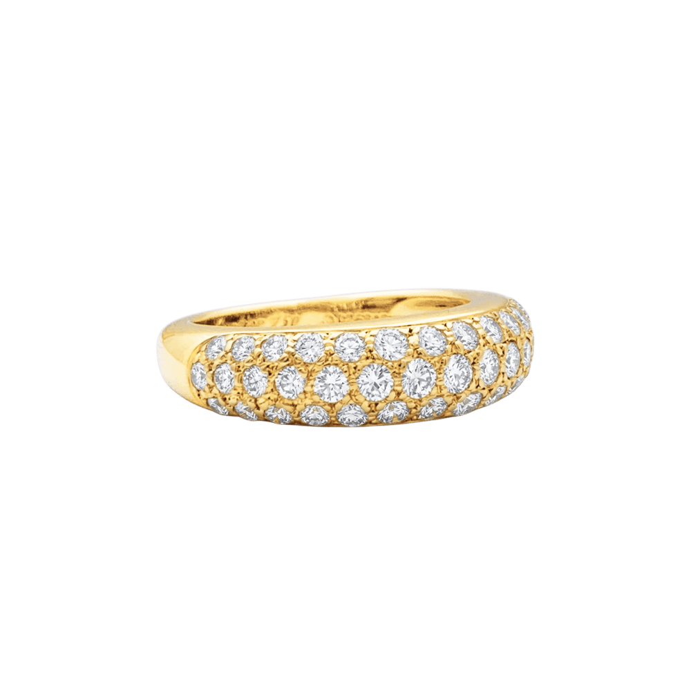 Ring Cartier, "Mimi", yellow gold, diamonds.