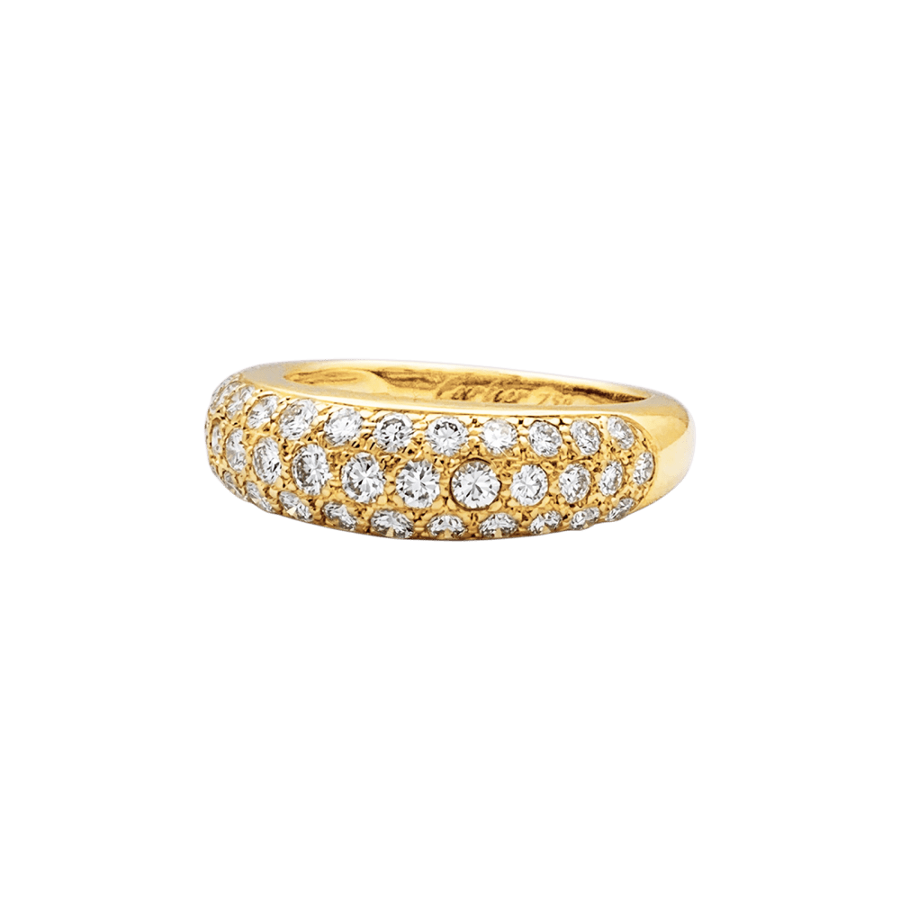 Ring Cartier, "Mimi", yellow gold, diamonds.