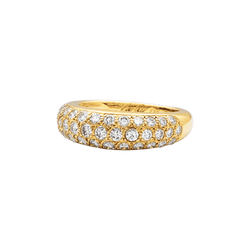 Ring Cartier, "Mimi", yellow gold, diamonds.