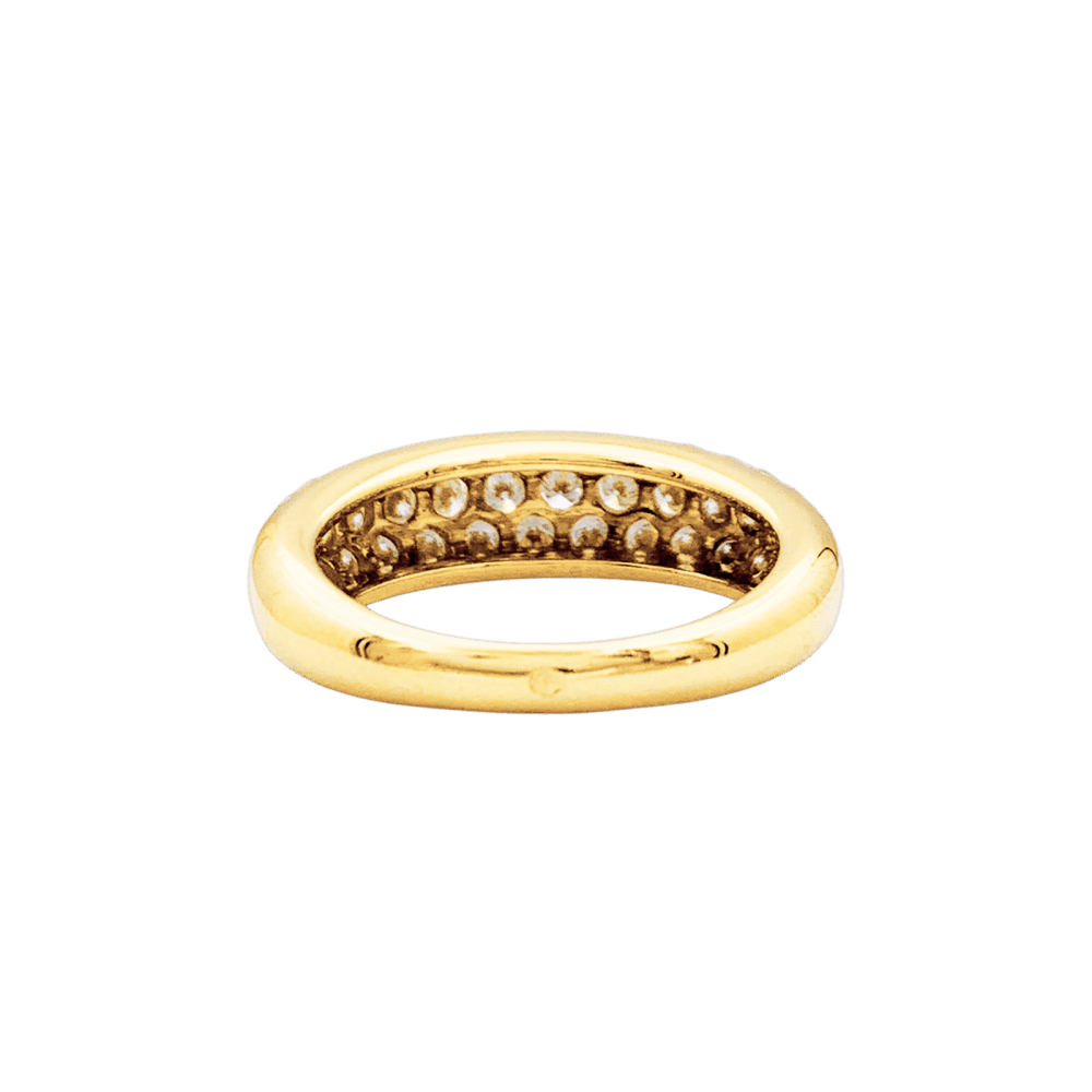 Ring Cartier, "Mimi", yellow gold, diamonds.