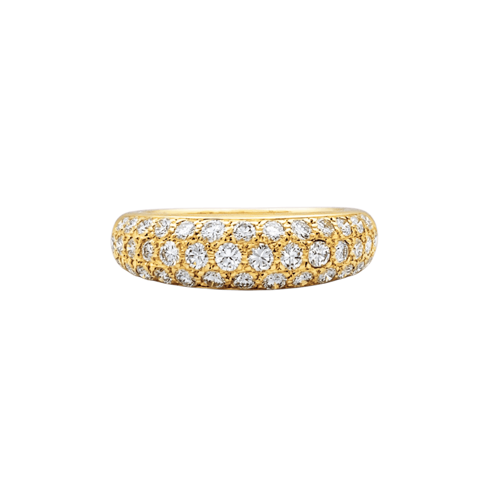 Ring Cartier, "Mimi", yellow gold, diamonds.