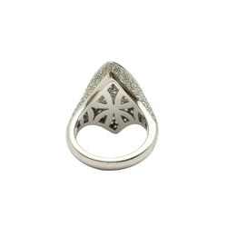 Bague Pavée DAMIANI en or blanc et diamants - Castafiore