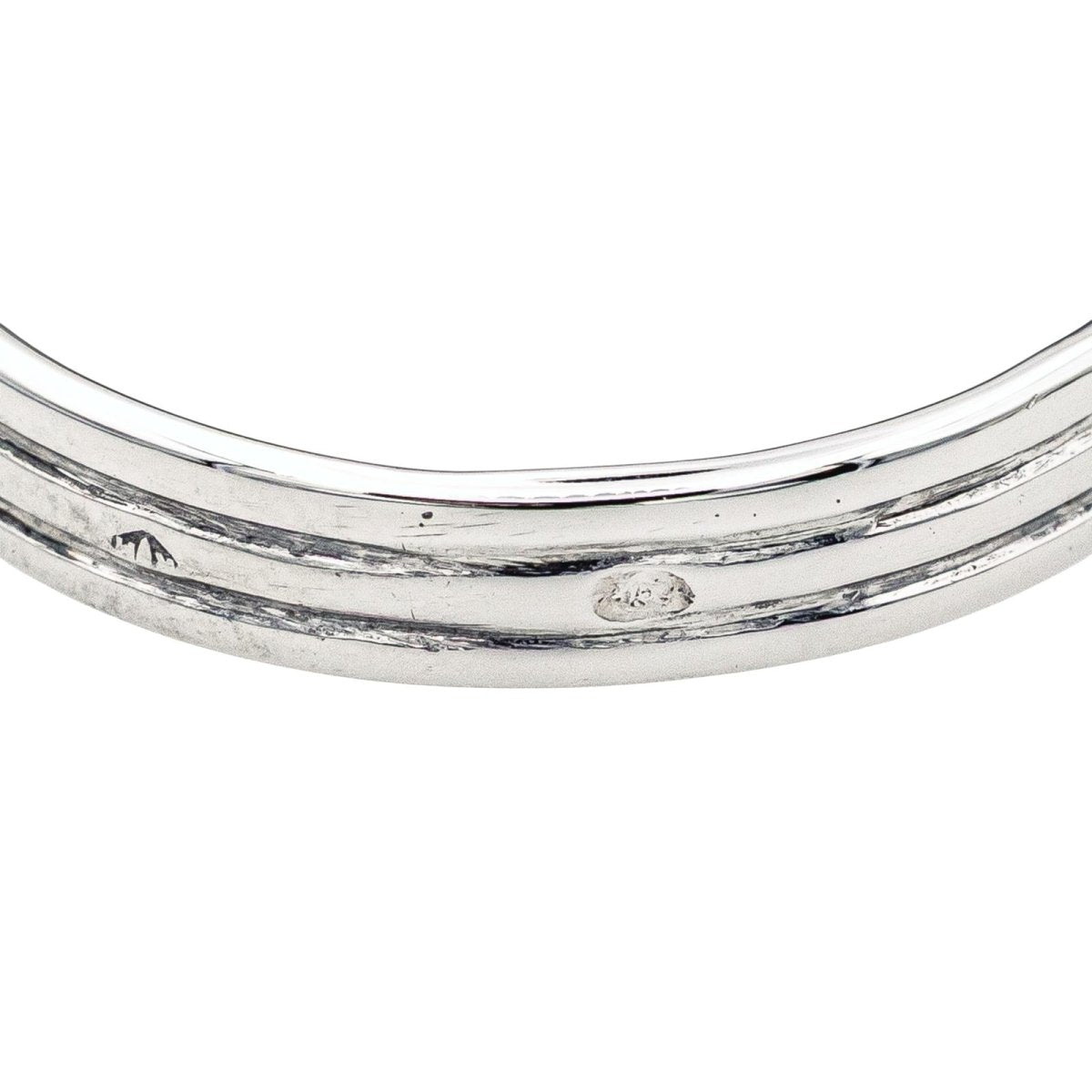 Bague Pavée en or blanc et diamants - Castafiore