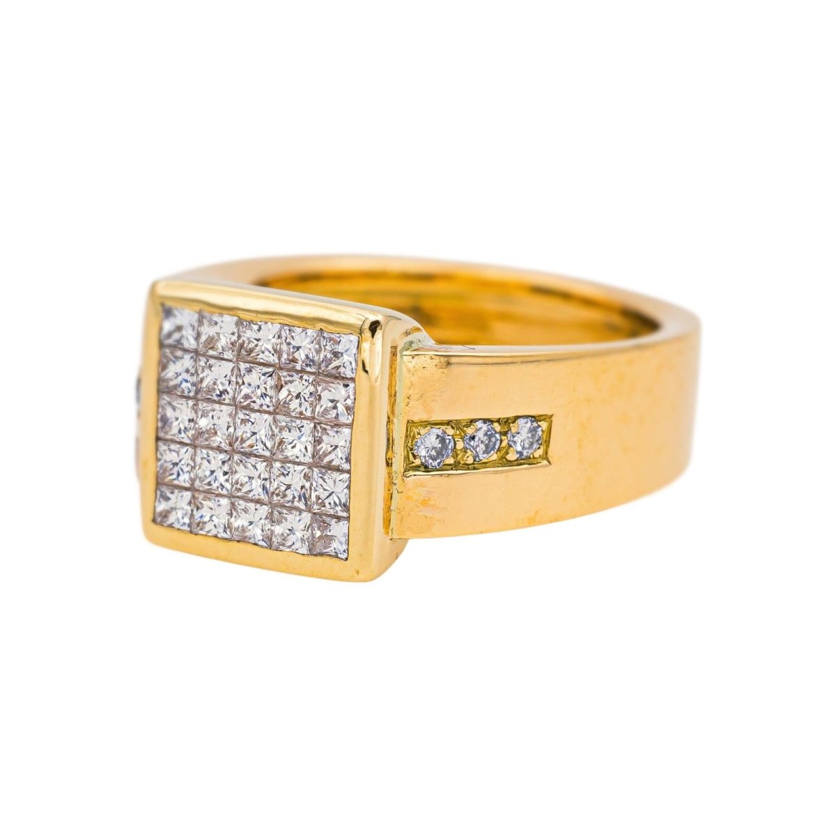 Ring Yellow gold diamond