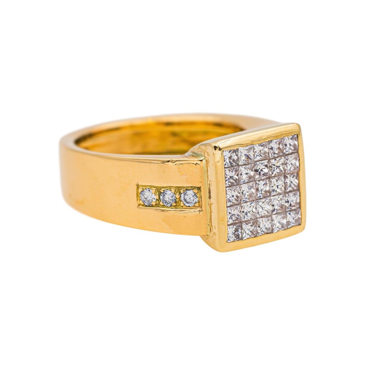 Ring Yellow gold diamond