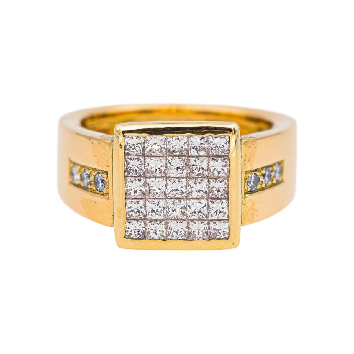 Ring Yellow gold diamond