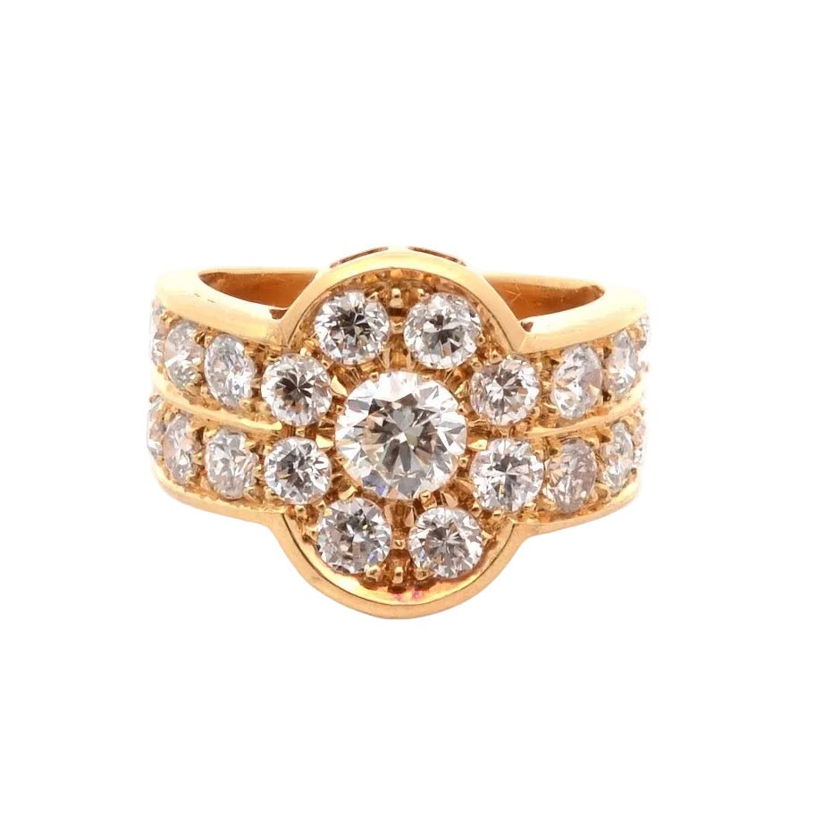 Ring diamonds in 18k gold