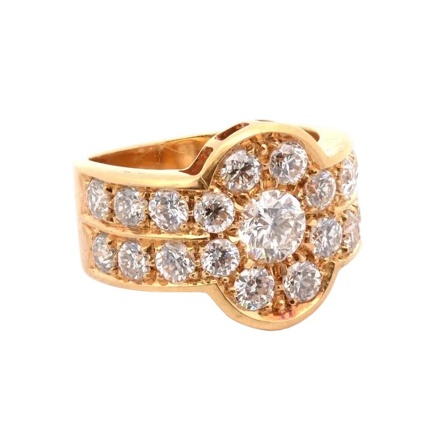 Ring diamonds in 18k gold