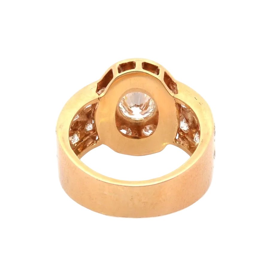 Ring diamonds in 18k gold
