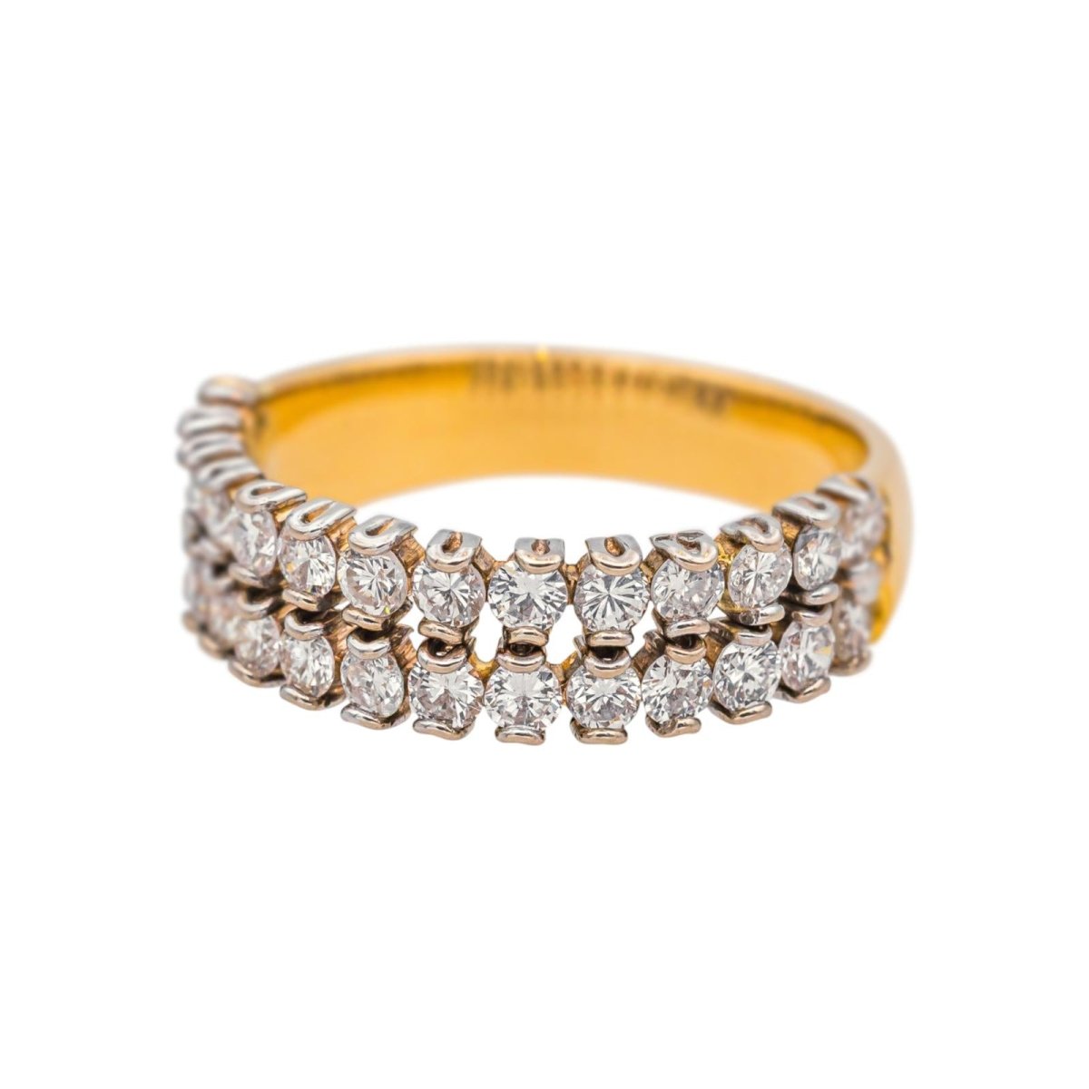Ring Yellow gold diamond
