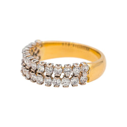 Ring Yellow gold diamond