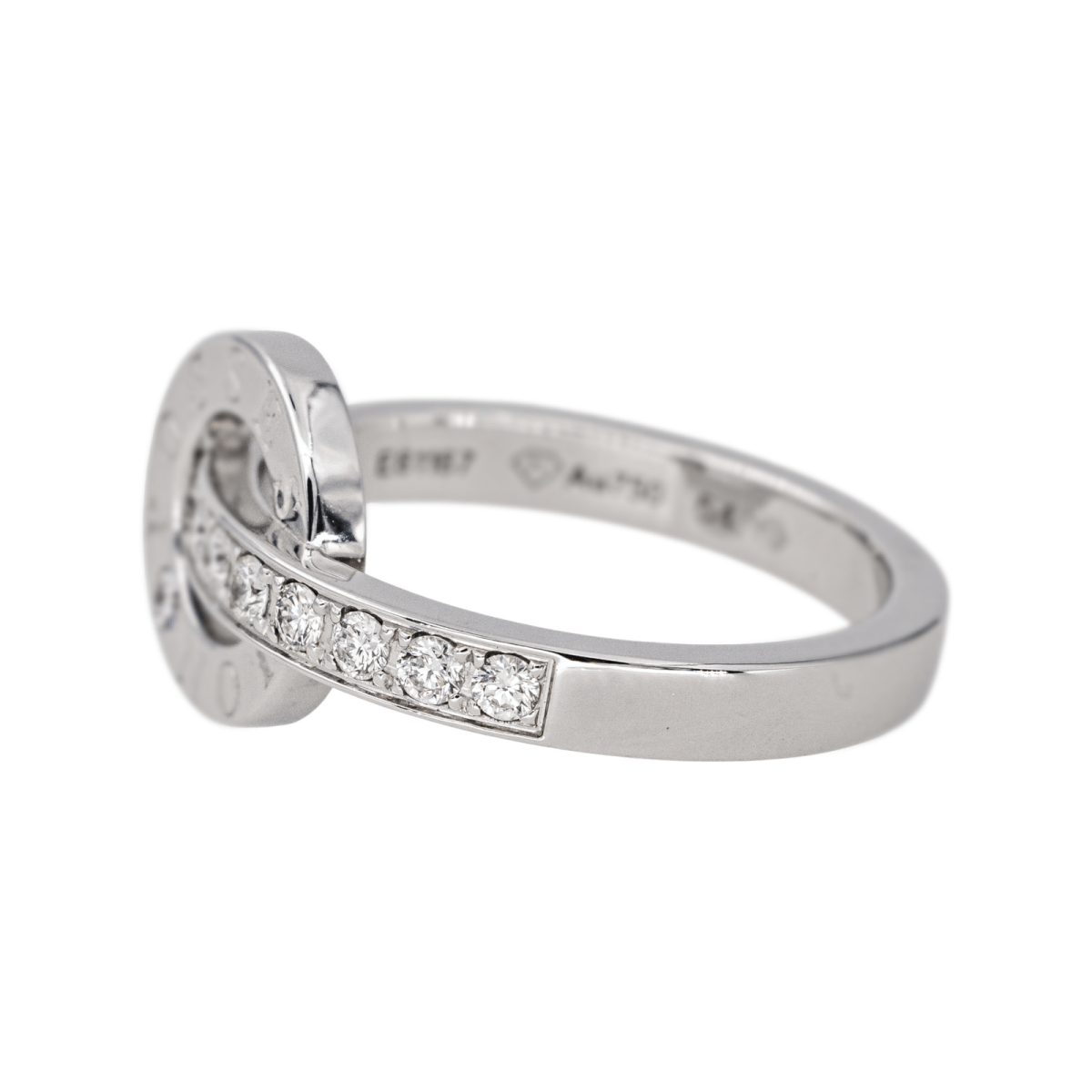Bague Pavée PIAGET "Possession" en or blanc et diamants - Castafiore