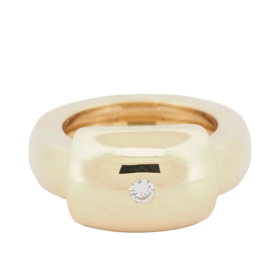 Bague Piaget en or jaune et diamant - Castafiore