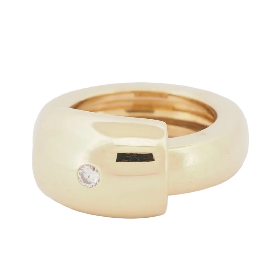 Bague Piaget en or jaune et diamant - Castafiore